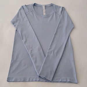 Lululemon Swiftly Tech II Long Sleeve Size 8 Powder Blue